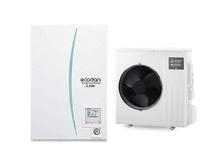 Productfoto Mitsubishi Ecodan warmtepomp