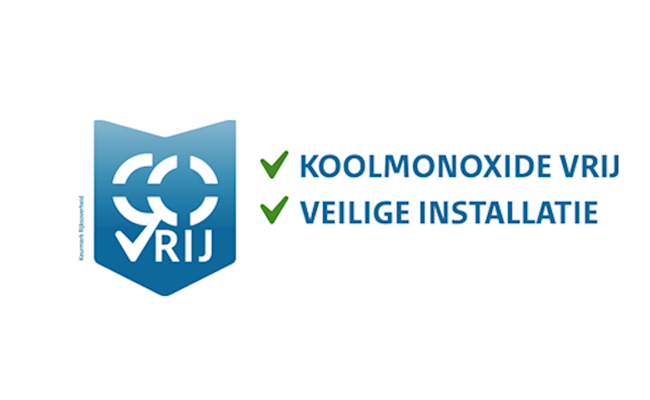Eneco monteur bij de cv-ketel