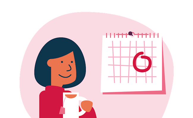 illustratie van installatieafspraak in de kalender