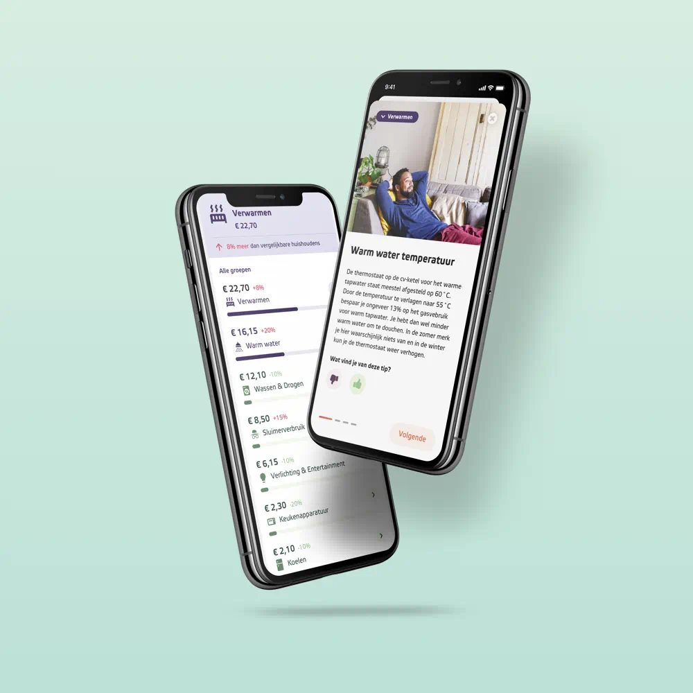 Afbeelding meer inzicht begint met de Eneco app