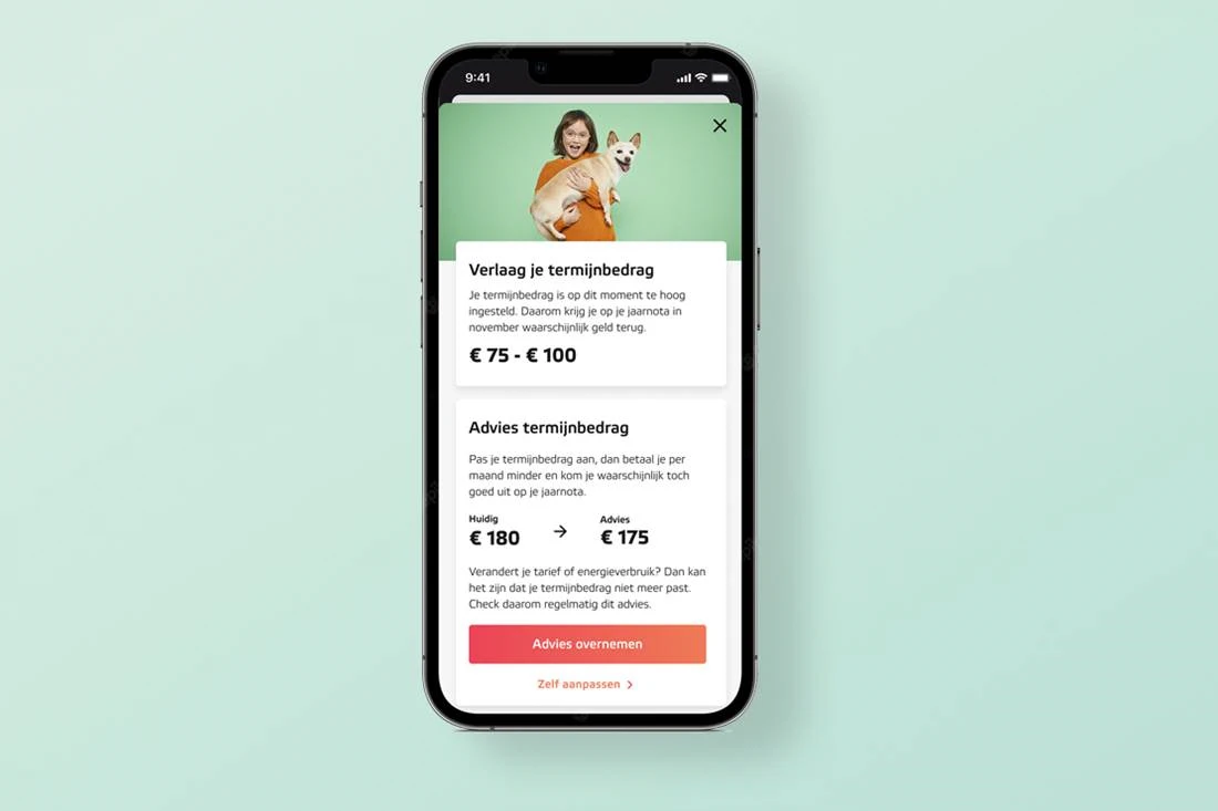 Zo werkt de Tussenstand in de Eneco app