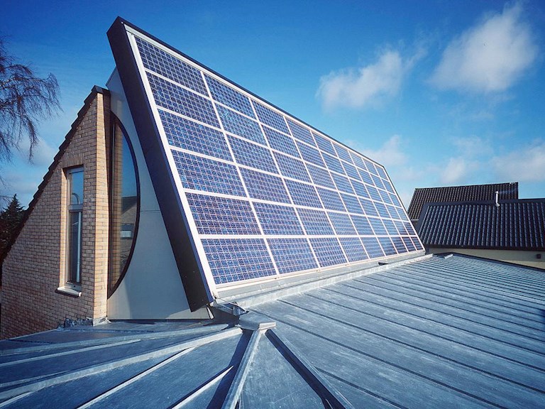 Zonnepanelen op dak