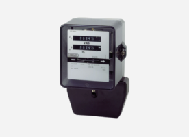 Een analoge stroommeter voor dubbeltarief 
