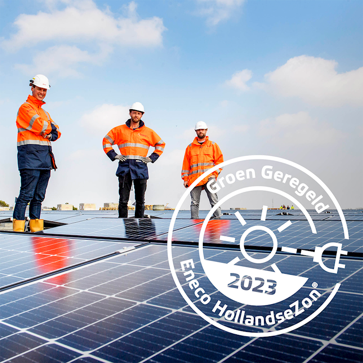 groen geregeld sticker 2023